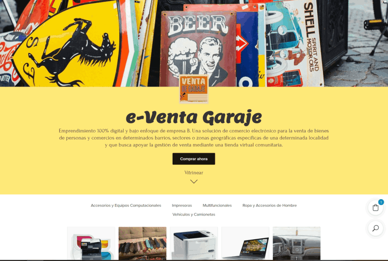 e-venta garaje